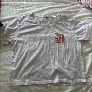 burnboat.camp "For Her" White Short Sleeve Tee